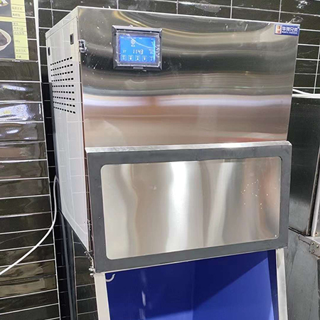 500公斤雪花制冰機交付廣東某生鮮超市